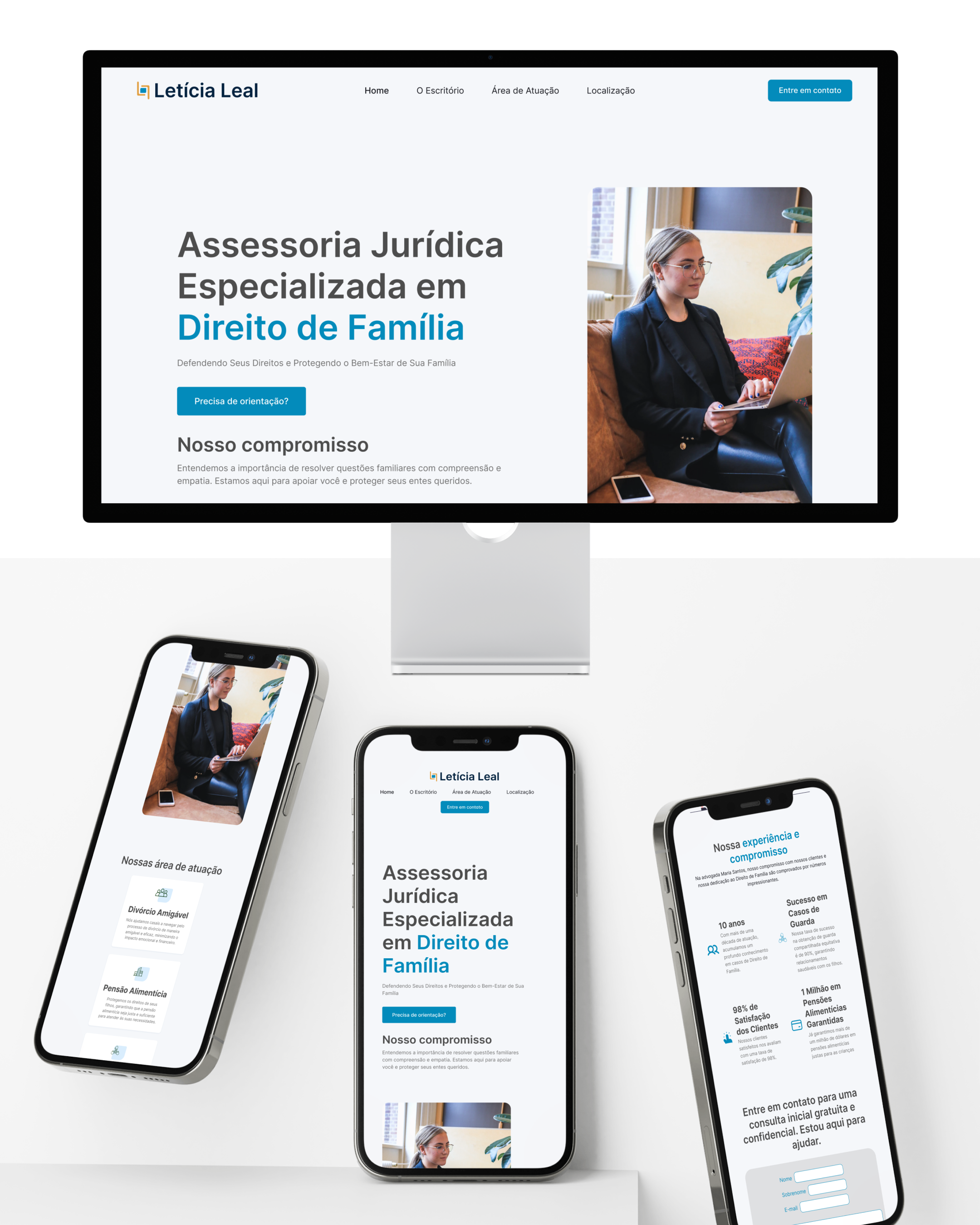 Landing Page Advocacia