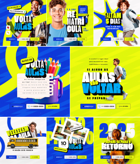 Campanha Social Media Escolar