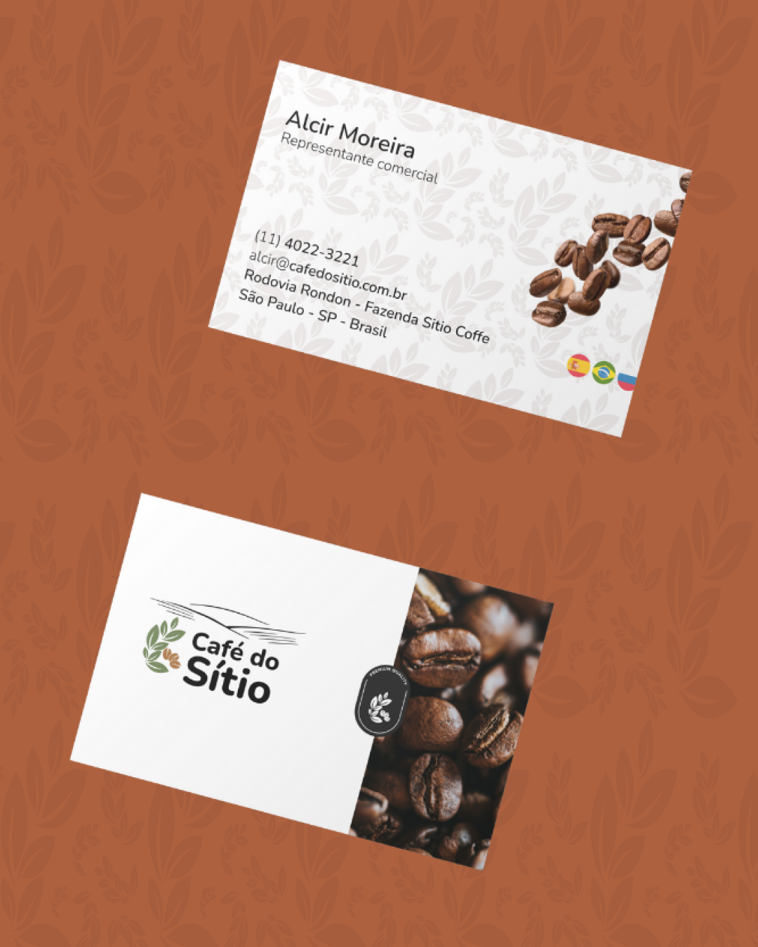 Cartão de Visita - Café do Sítio